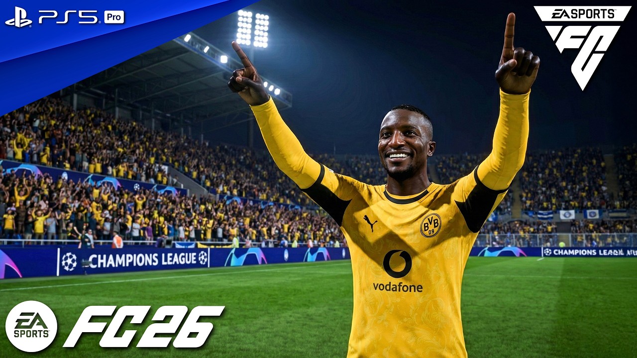 FC 26 - Atalanta vs. Dortmund - UEFA Champions League 25/26 Play-Offs 2nd Leg Match | PS5 Pro [4K60]