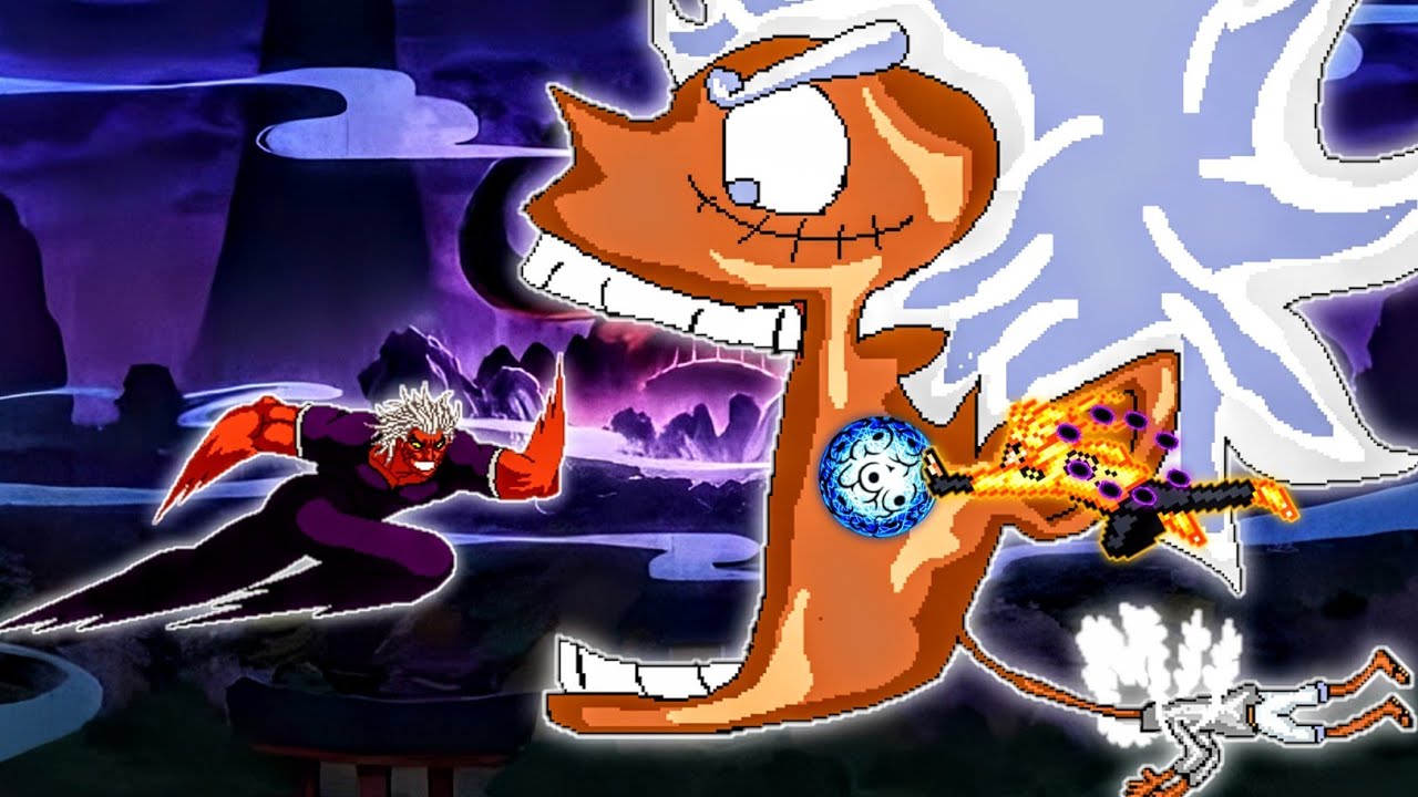 Yujiro Hanma 12P OP (New) VS Luffy Egg Head OP (all form) & Naruto Final OP (all form) in Mugen