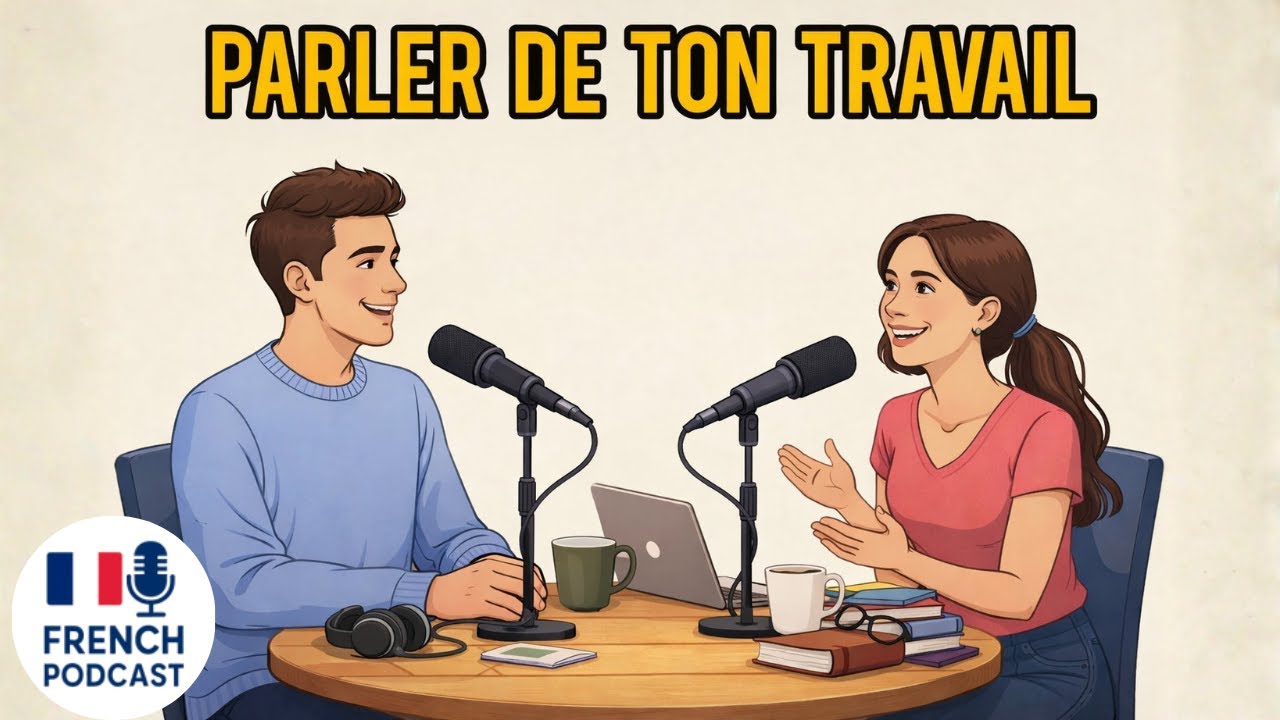 🇫🇷 Parler de son emploi en français | Vocabulaire + dialogue pratique