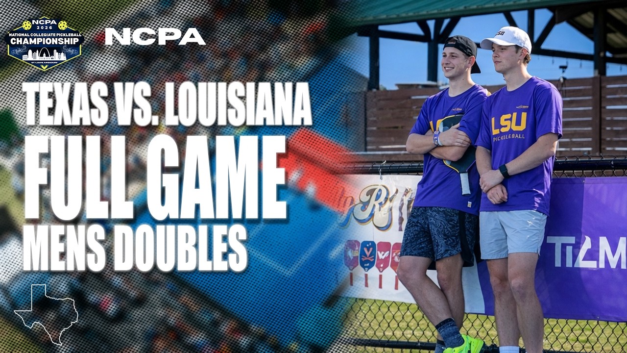 SMU vs LSU Mens Doubles | Full Game