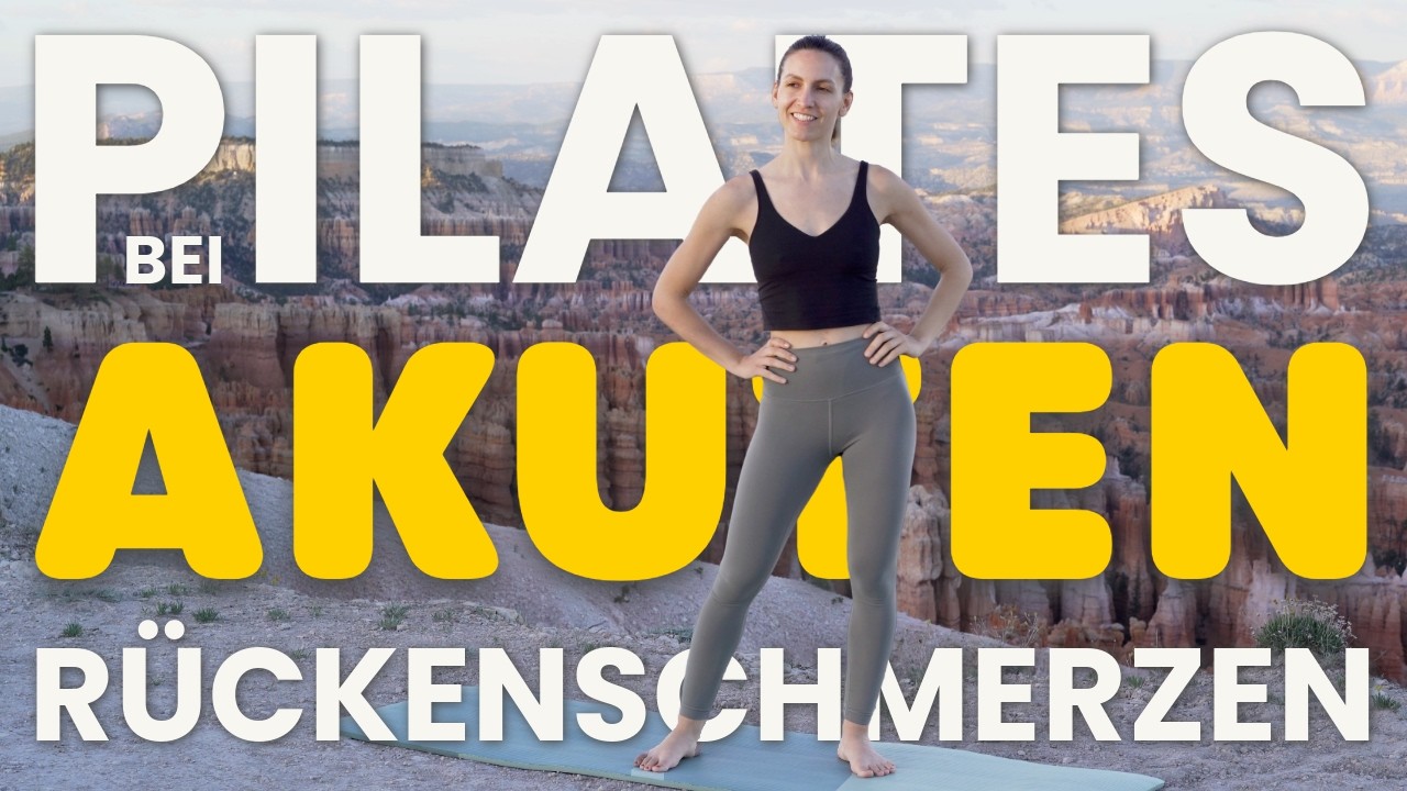 Rücken, Po und Hüfte mobilisieren | 15 Min Pilates-Workout