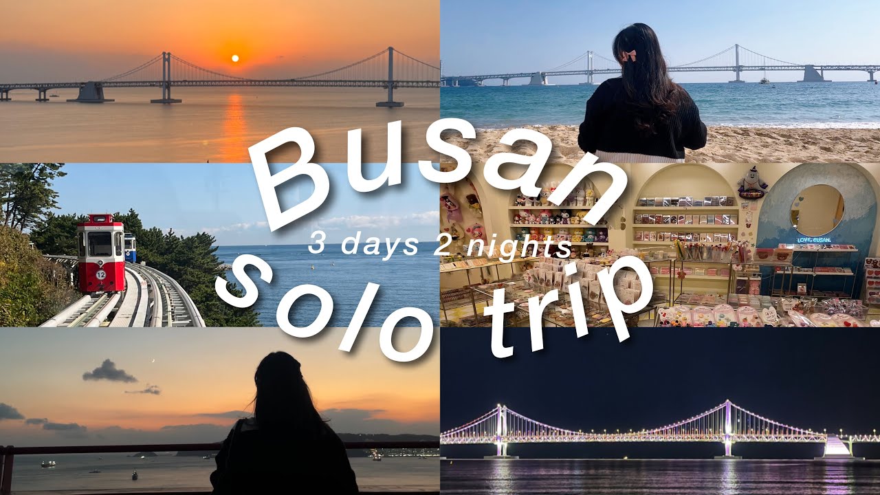 3D2N solo trip in Busan | my south korea vacation!