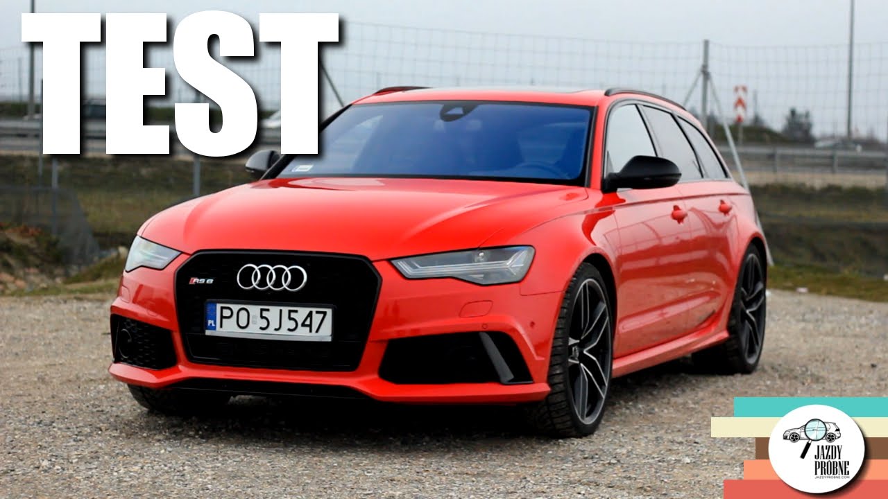 Audi RS6 Avant 4.0 TFSI 560 KM - #170 Jazdy Pr&oacute;bne