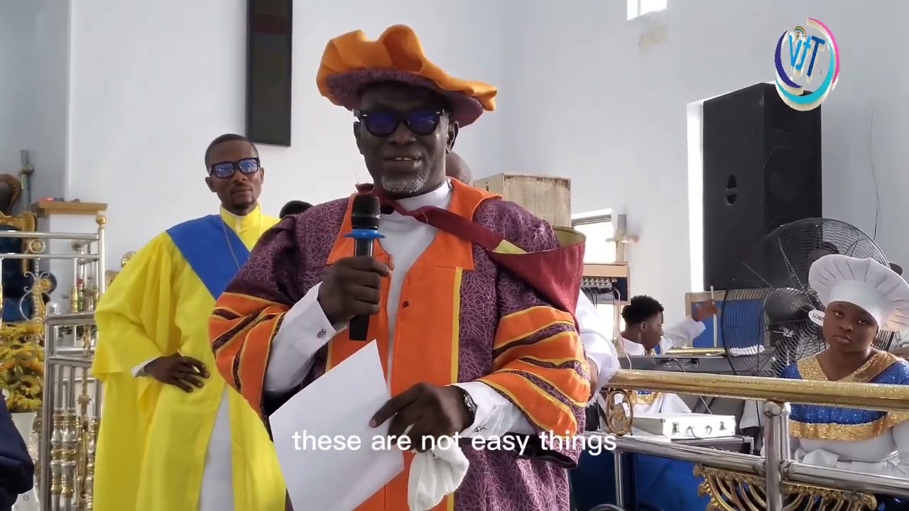 Speech By Prophet Hosanna Jalogho Williams during his Honorary Doctorate award ceremony at CCC Warri