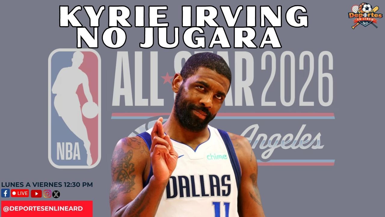 🔴EN VIVO: NBA #KyrieIrving no jugará esta temporada / LIDOM #Estrellas oficializan a #HectorBorg