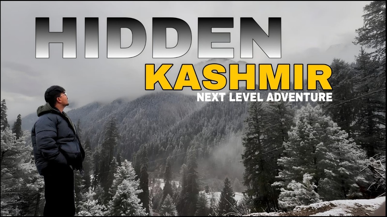 Hidden Kashmir | Aru Valley📍 | Thrill | Adventure | Black ice | End of India📍