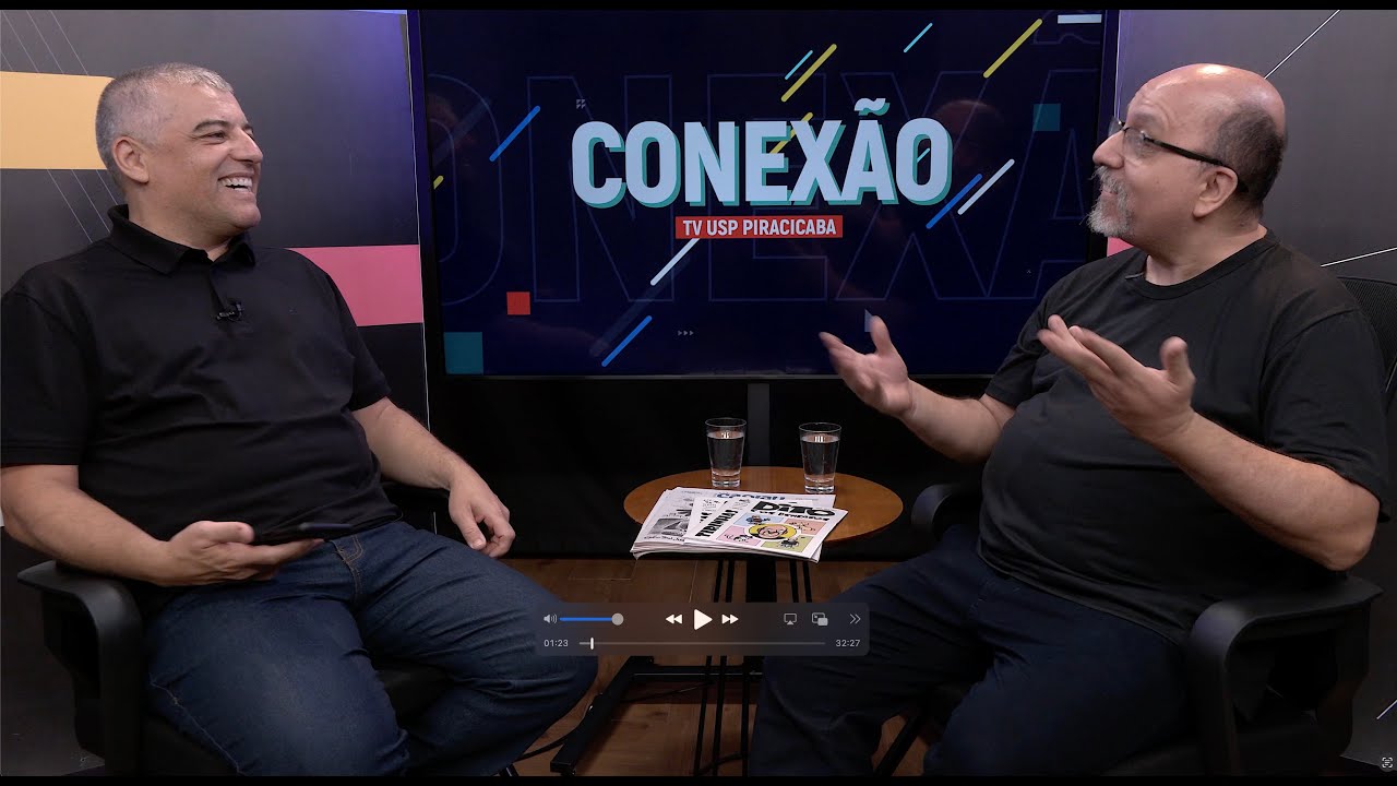 Conexão TV USP 32/2026 - A Carreira e a Obra do Artista Gráfico Erico San Juan