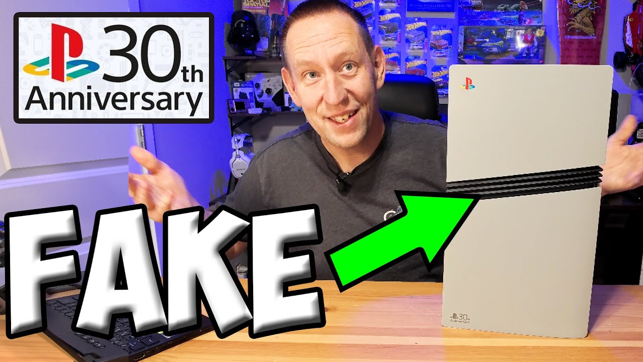 I built a FAKE PS5 Pro 30th Anniversary Edition! Here's How