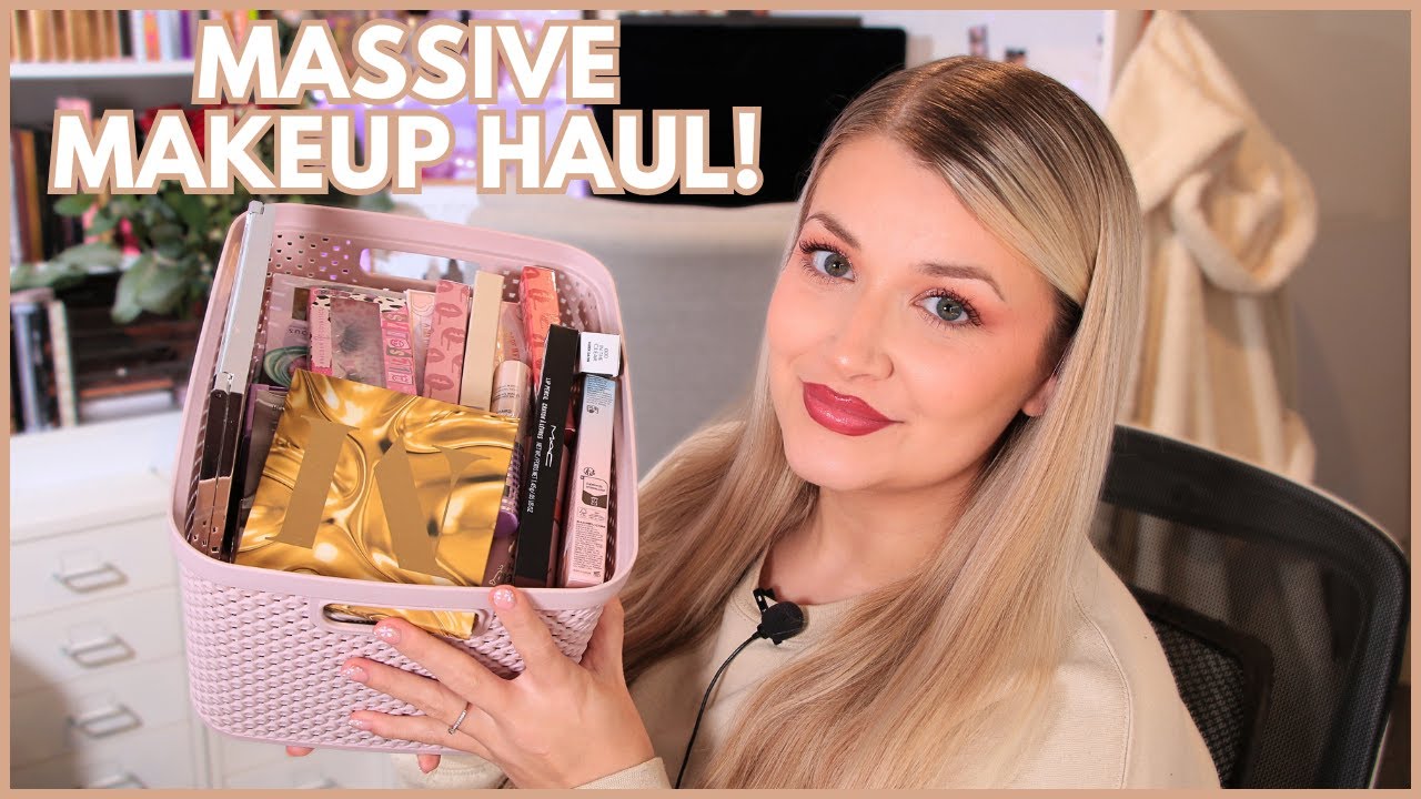 MASSIVE Makeup Haul: MAC, Kylie, Huda Beauty & More! | Luce Stephenson