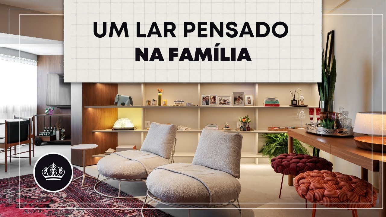 Apartamento ACONCHEGANTE com AMBIENTES INTEGRADOS