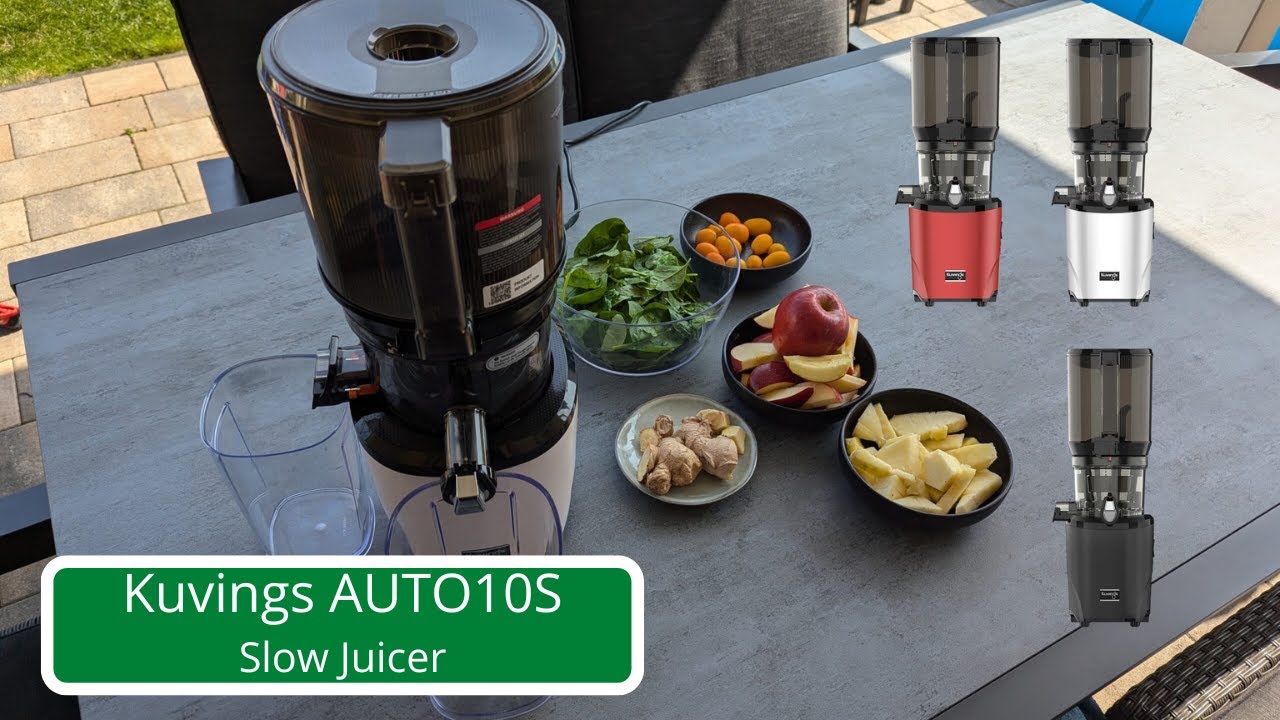 Kuvings AUTO10S: Hands-Free Slow Juicer im ausführlichen Test! + Praxis + Reinigung + Aufbau