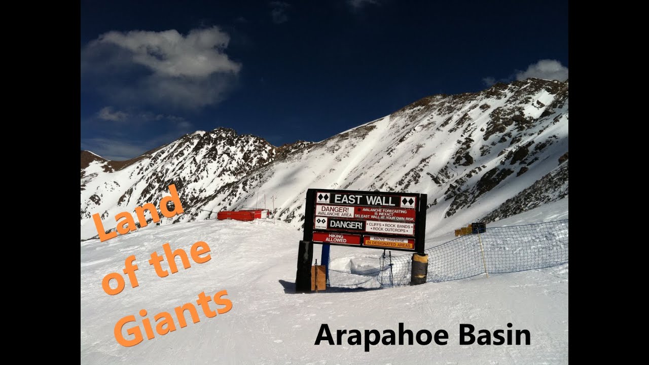 Small Chutes & Drops At Land Of The Giants Lower East Wall Arapahoe Basin Colorado March 25, 2024