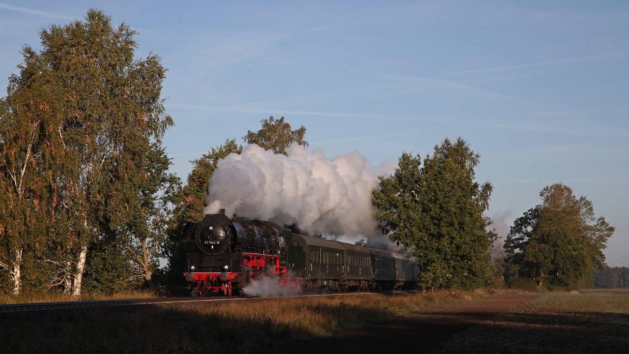 Dampf in der Magdeburger Börde mit 41 1144