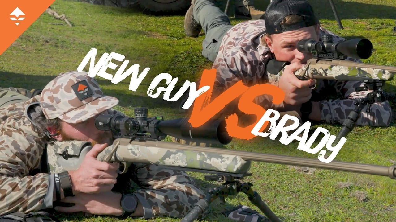 Can the New Guy Beat Brady? | Long Range Shooting Competition