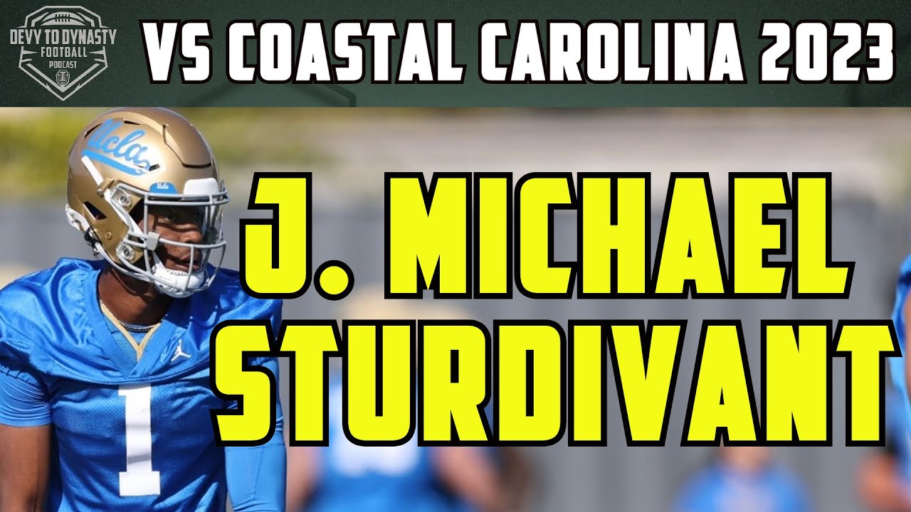 J. Michael Sturdivant EXPLODES in UCLA Debut!