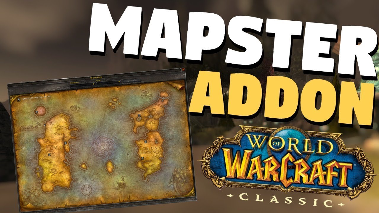 Руководство по настройке мода Mapster Classic WoW | Стиль карты | World of Warcraft Classic