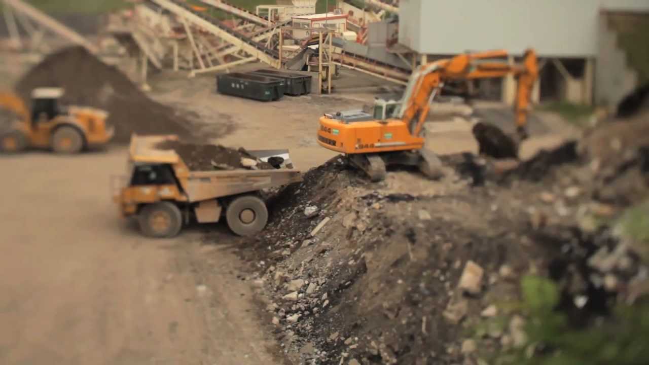 Une journée en Carrière (vidéo time lapse)
