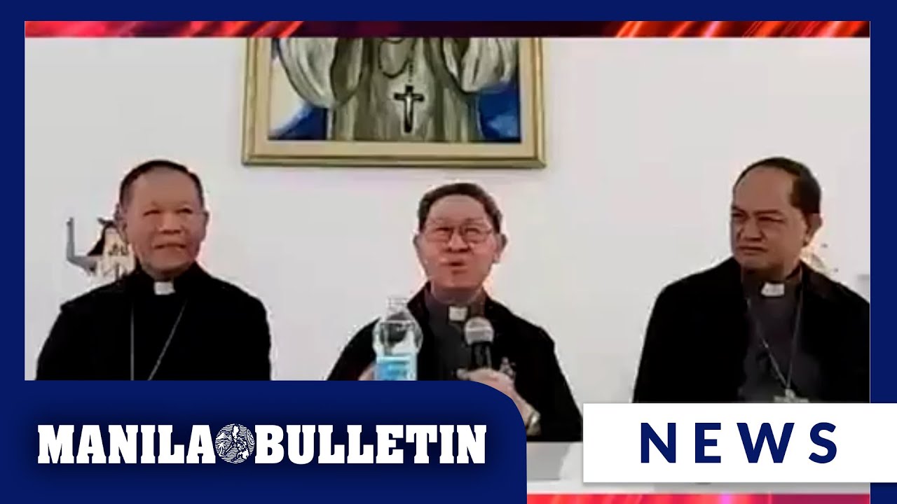 FULL: Cardinals Tagle, David, Advincula hold post-conclave press conference