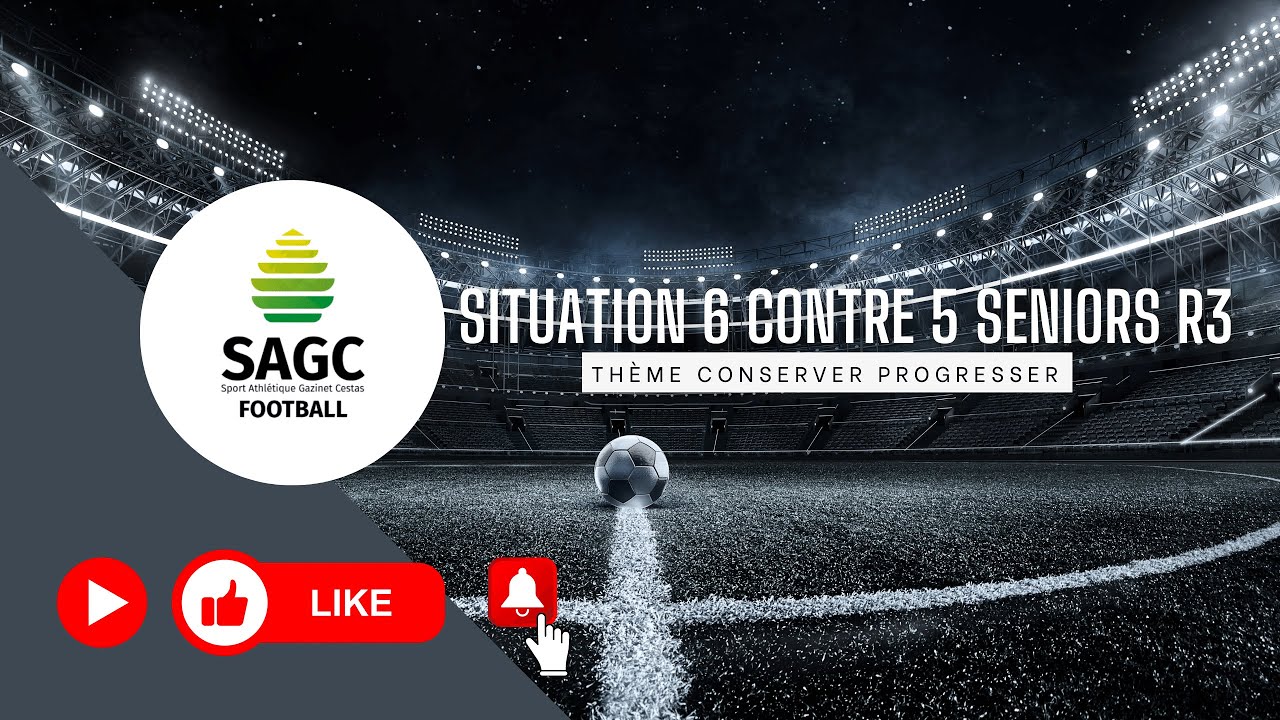 Situation 6 contre 5 Seniors R3
