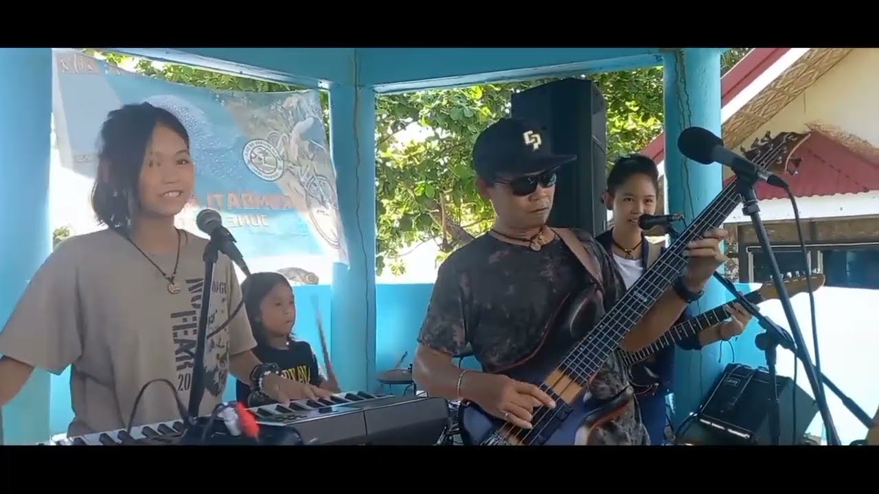 FRANZ Rhythm jamming in Lila Bohol Beach Resort.