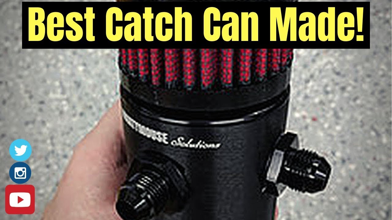 BEST OIL CATCH CAN MADE - Reinstall, Emptying, and Upgrades!