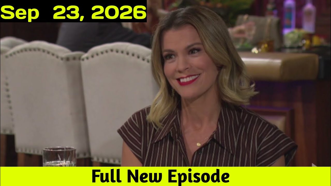 [FULL] The Young and the Restless 09/23/2026 Full Episode 720HD | GLOBAL - Y&R Sep  23, 2026