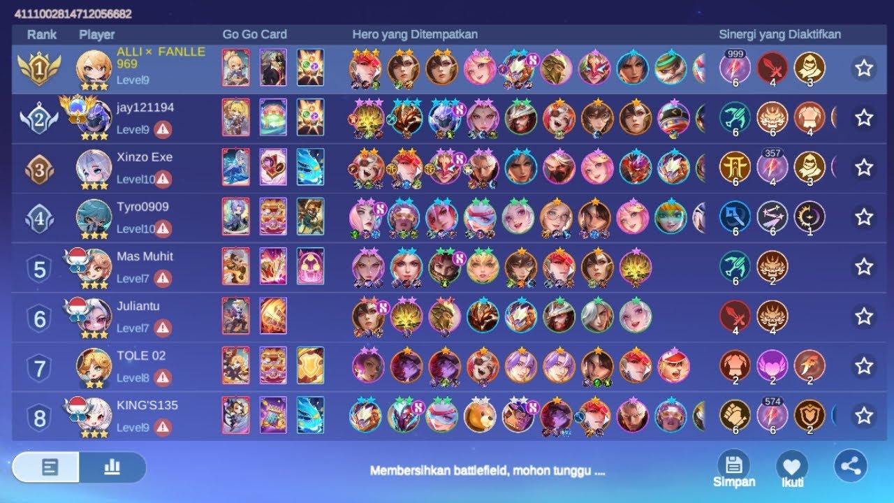 Lawan top global Jhonson menang dengan 999 stack neobis