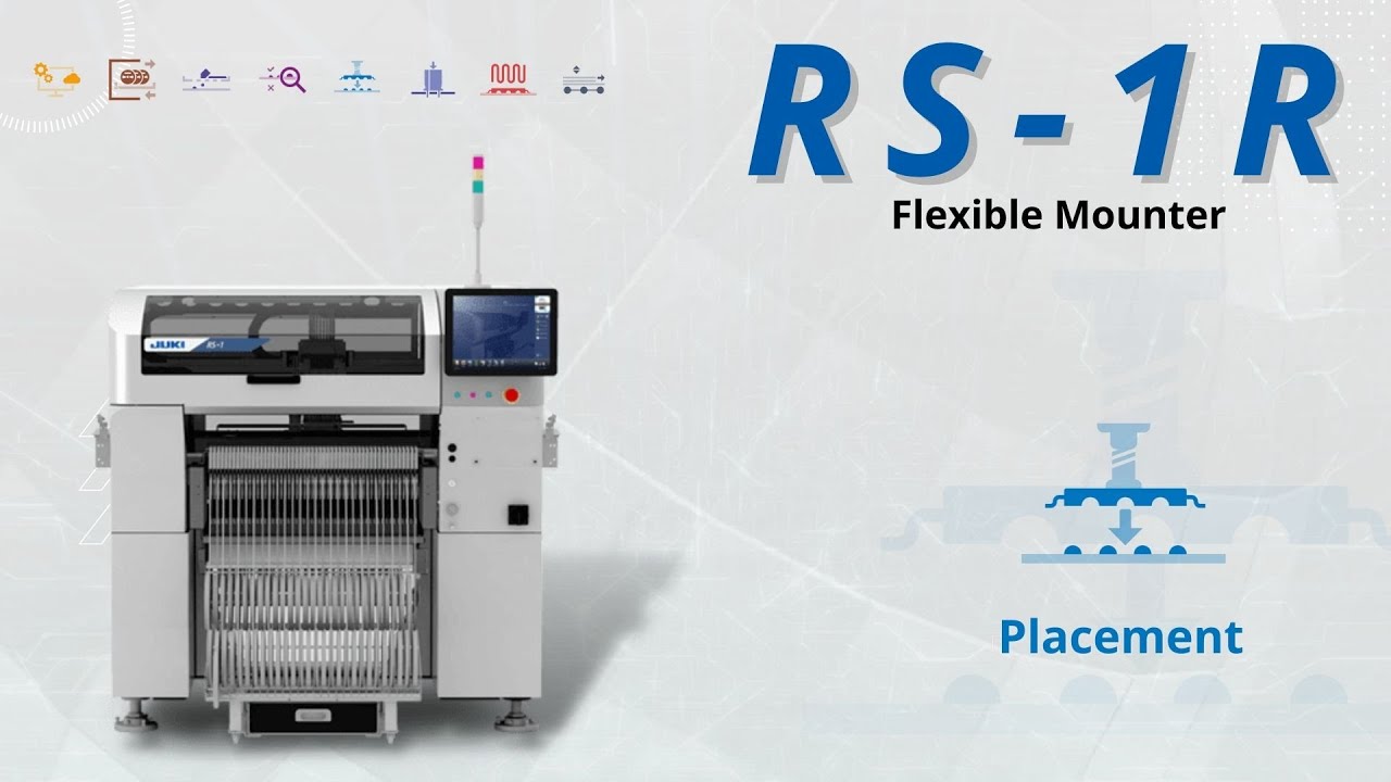 RS-1R Fast Smart Modular Mounter from JUKI America | Exceptional Speed and Flexibility