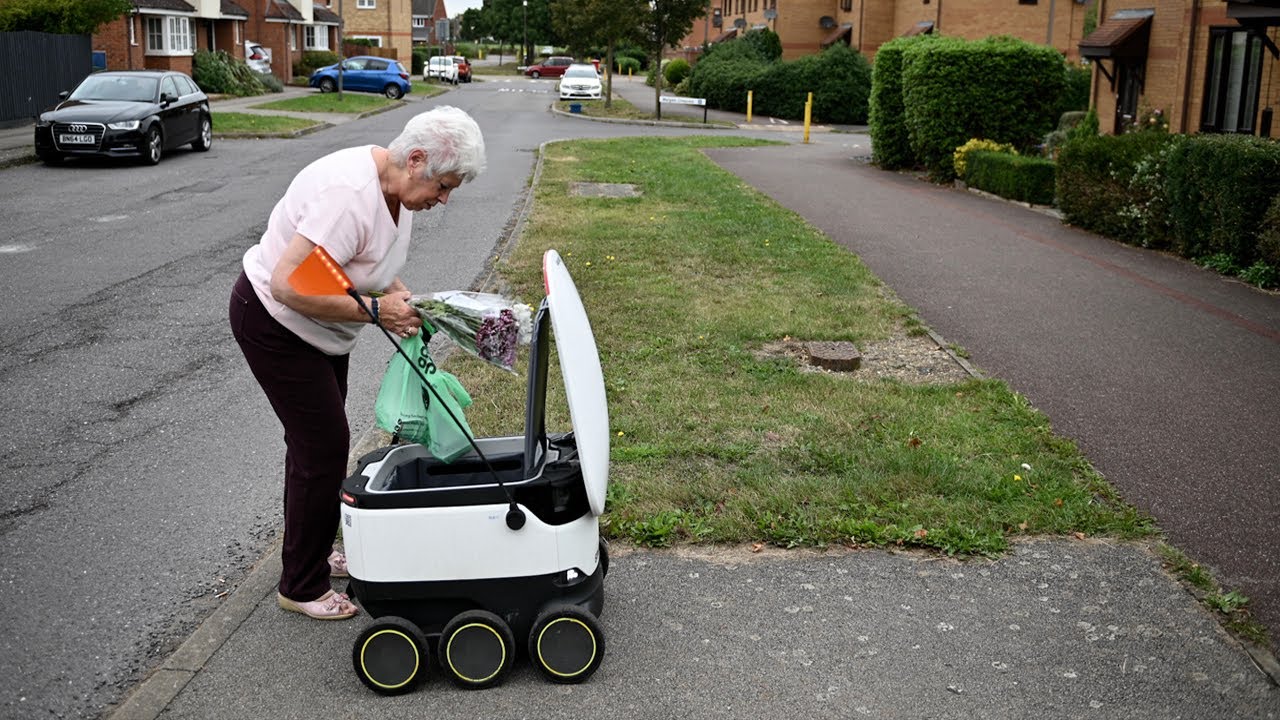 Robot deliveries taking off in UK