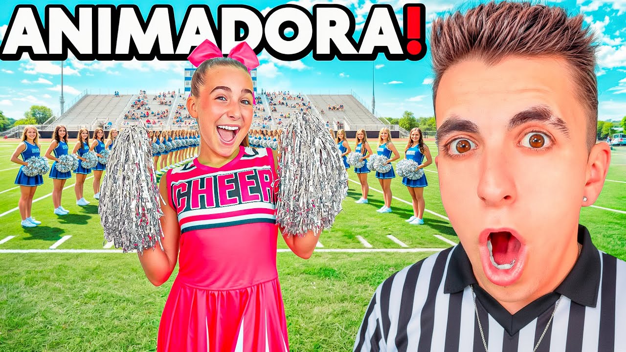 MI HERMANA SE CONVIERTE EN ANIMADORA! *as&iacute; reaccionamos!*