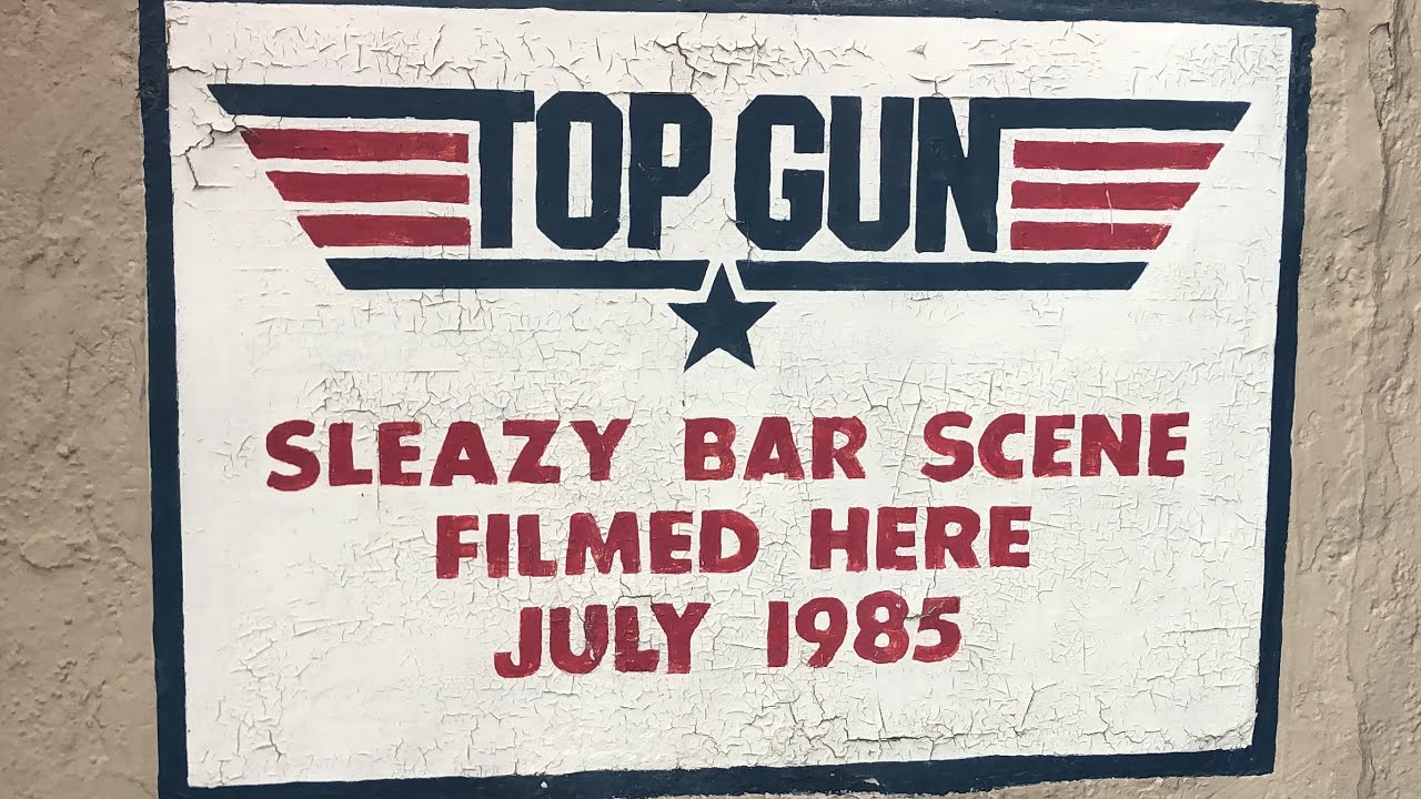 TOP GUN Bar scene location in San Diego