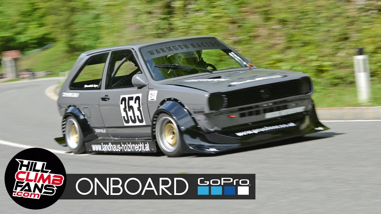 9.500rpm VW Polo MK2 16V - Rene Warmuth | Hill Climb St. Anton 2019 ☆ Onboard