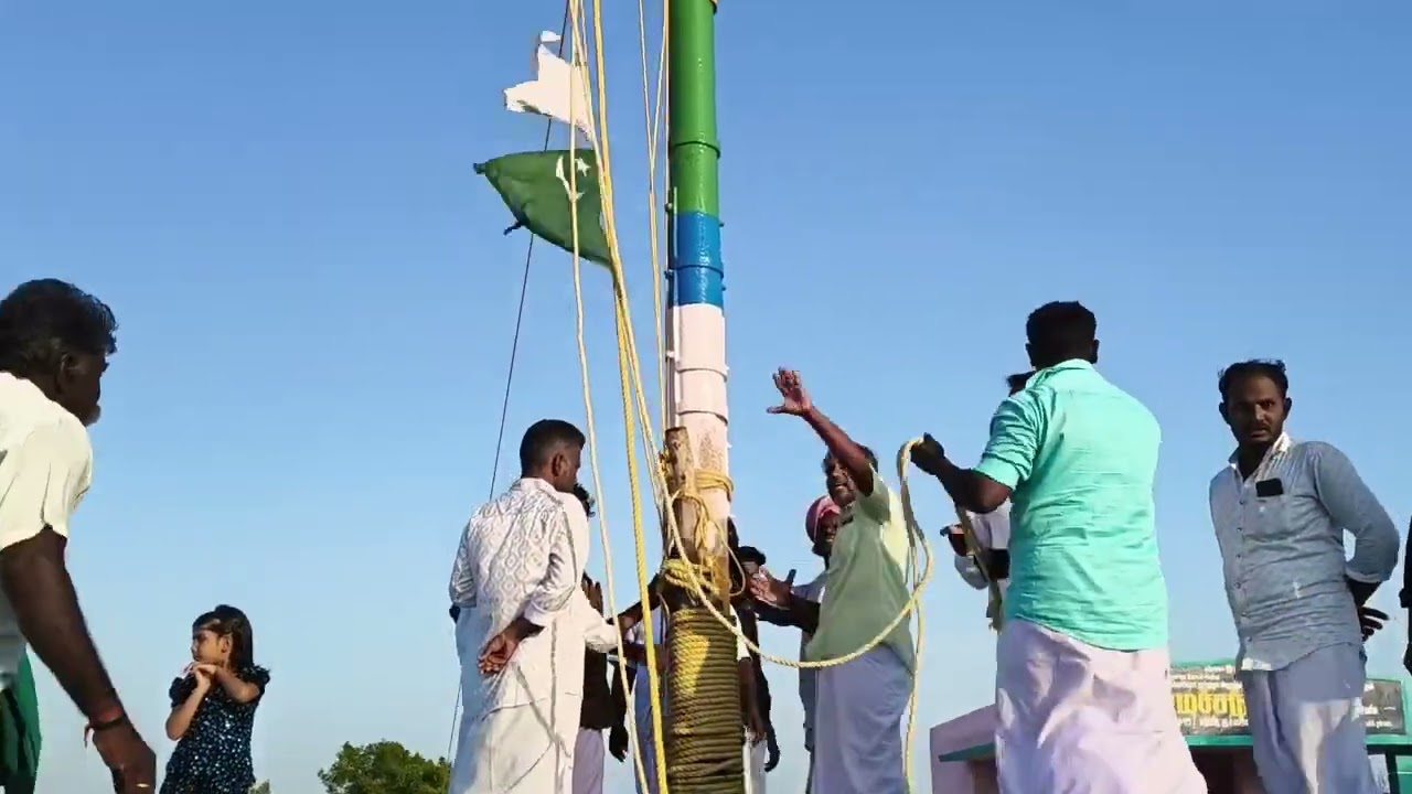 FULL VIDEO ⏩ கொடி இறக்கம் கோட்டைப்பட்டினம் மகான் ராவுத்தர் ஷாகிப் ஒலியுல்லா கந்தூரி விழா 2025