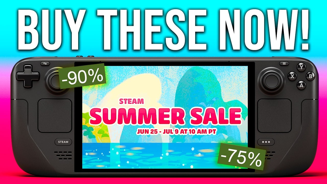 Steam Summer Sale 2026: 20+ AMAZING Games for your Steam Deck!