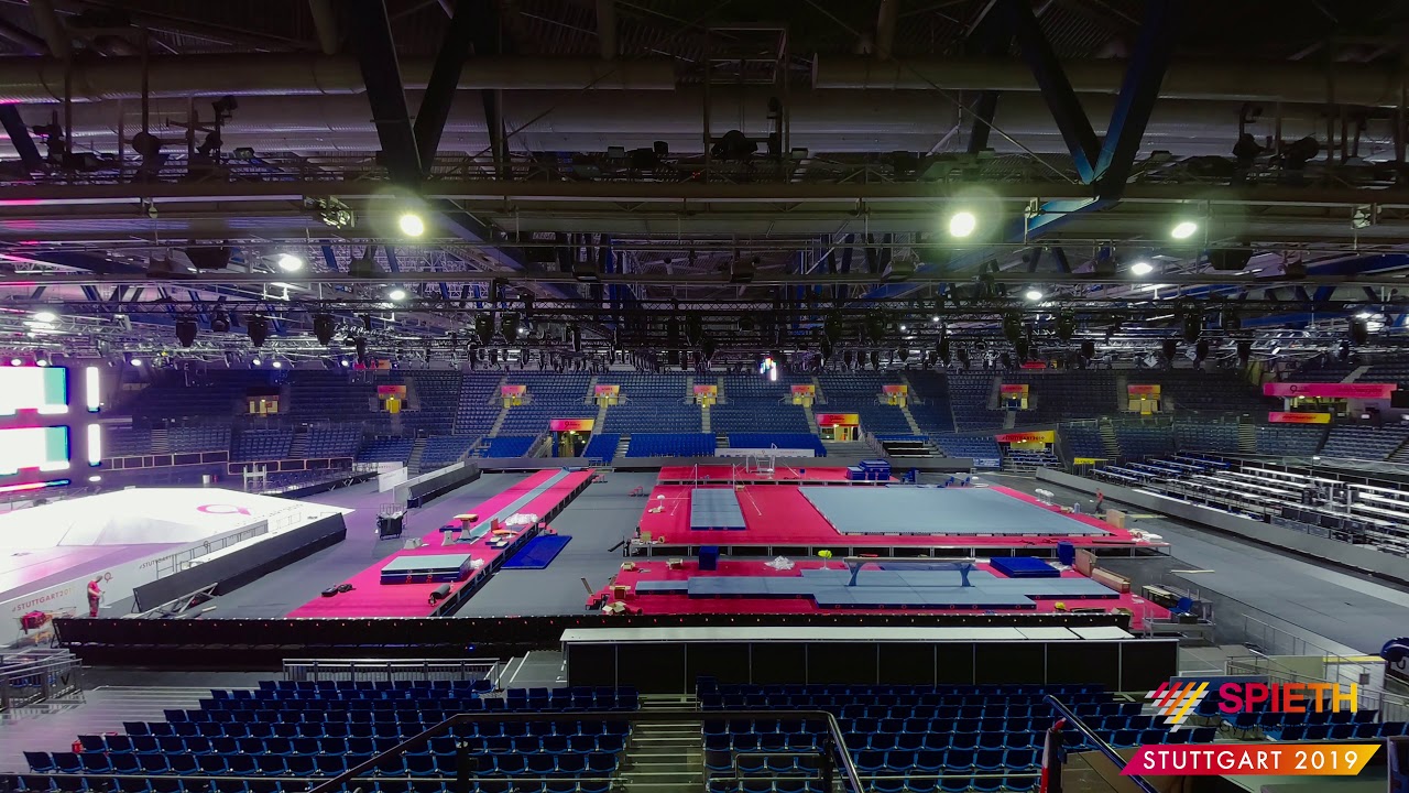 Timelapse  - Installation World Championships Stuttgart