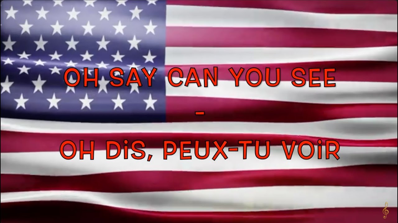 🇺🇸Star Spangled Banner!🇺🇸-Tina Mah (English&French)