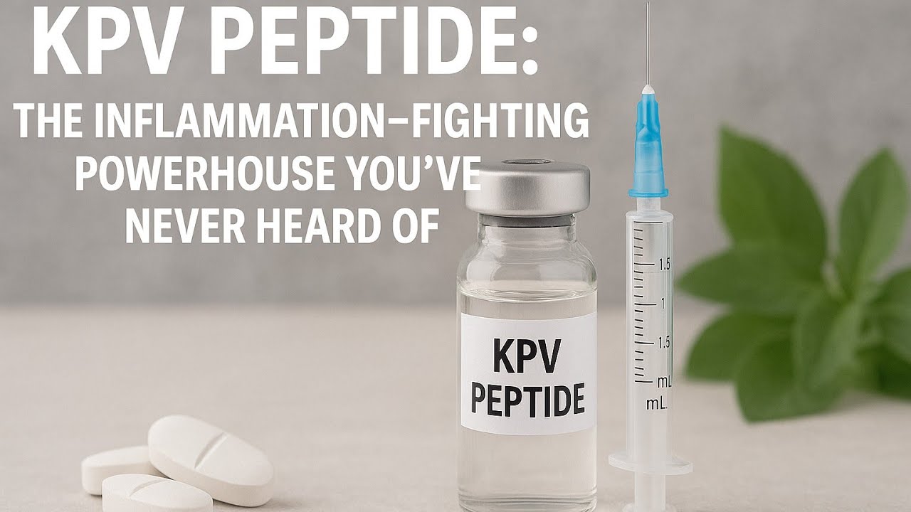 KPV Peptide: The Inflammation-Fighting Powerhouse You&rsquo;ve Never Heard Of