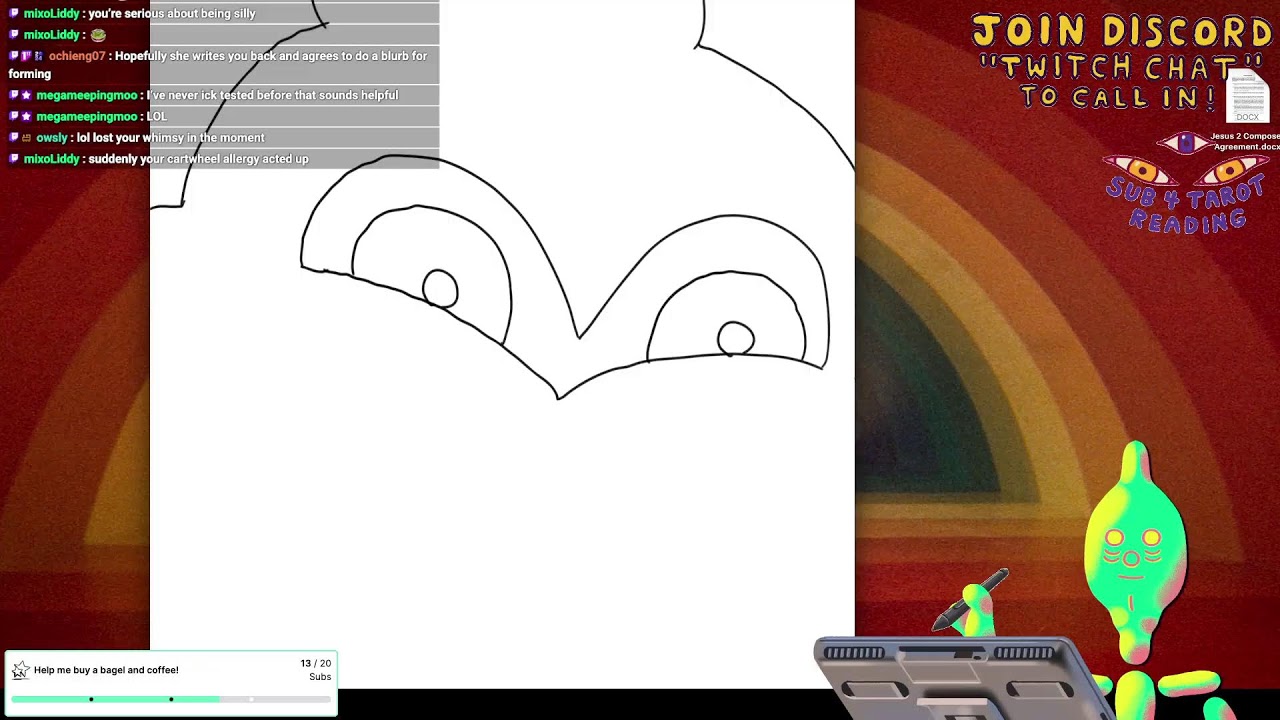 Let's Draw! Live Call In Show