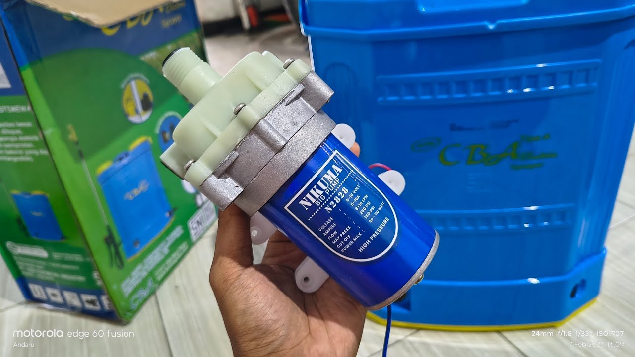 Rakit Sprayer Racing Nikuma Big Pump N2828 🔥🔥🔥 Pusing 7 Keliling Mikirnya