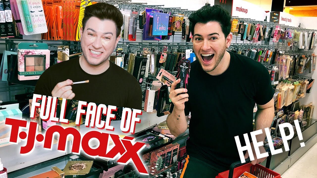 I SPENT $500 ON A FULL FACE OF TJMAXX MAKEUP... AND IM DEVASTATED