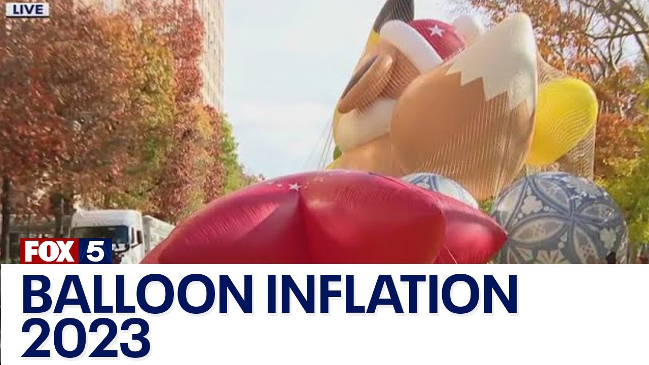 Macy's balloon inflation