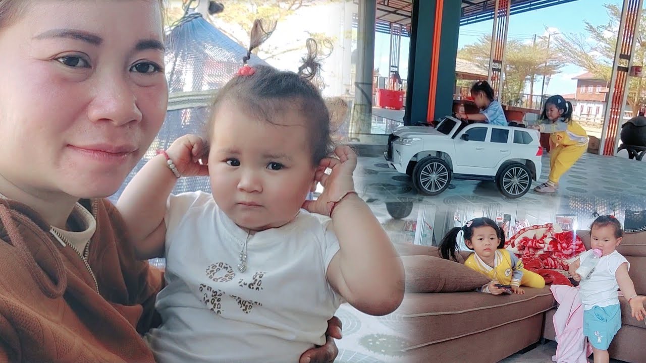 วันนี้อยู่กับเด็กๆ 3 คน  น้องบิวลี่ น้องน้ำผิง น้องเจนนี่  24 มกราคม ค.ศ. 2026