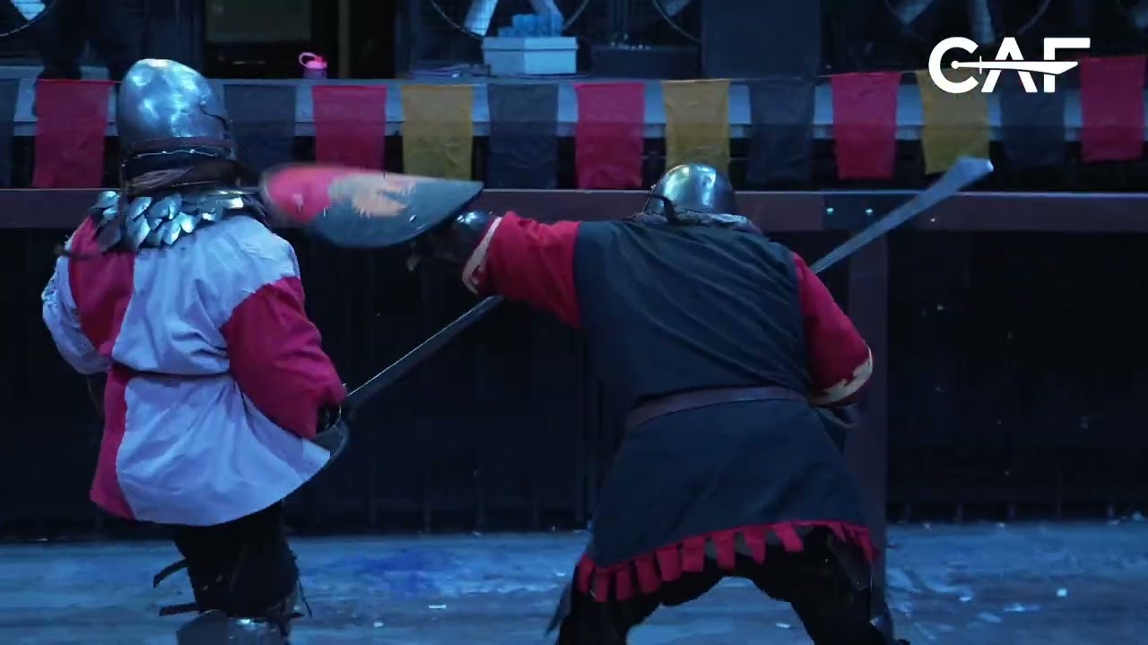 CAF PROFIGHT - CAVALLIN VS PERFETTI - COMBATE MEDIEVAL