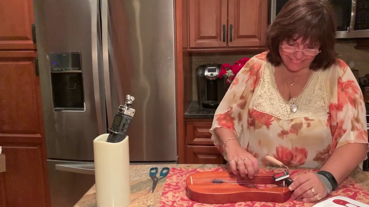 Donner Lyre Harp Unboxing & Free Play: Maria Calfa-DePaul