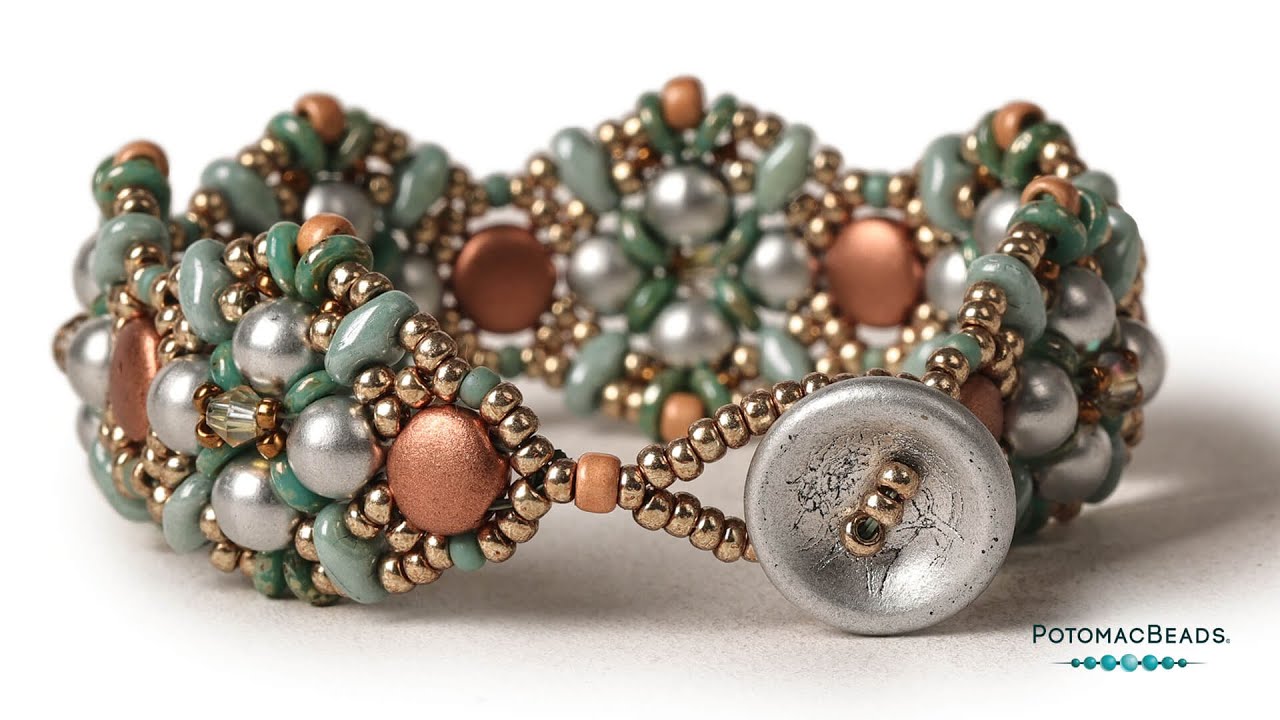 Firm Foundation Bracelet - DIY Jewelry Making Tutorial by PotomacBeads
