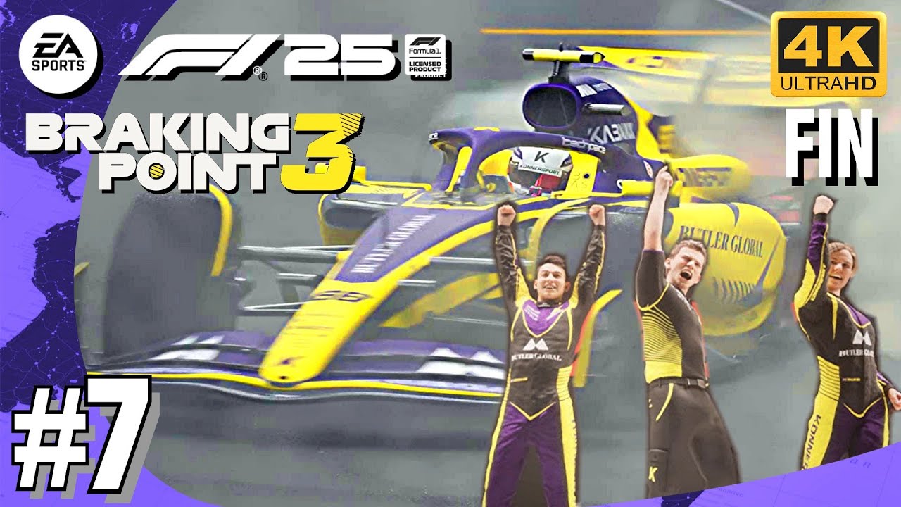 F1 25 POINT DE RUPTURE 3 FIN - CHAPITRE 14 & 15 Las Vegas & Abu Dhabi - BRAKING POINT 3 4K 60fps