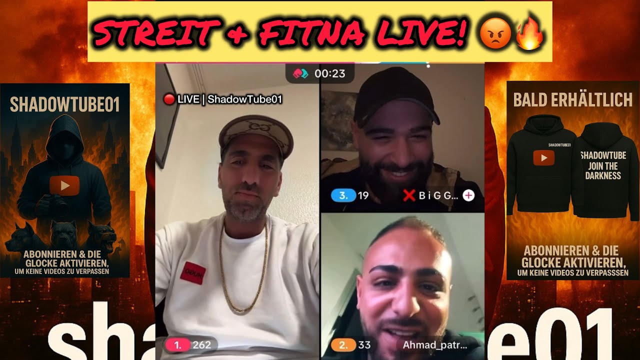 🔴 LIVE | Arrogante Pate, Ahmad Patron & Biggi im Streit &ndash; Ansagen & Fitna &uuml;berall! 😱🔥