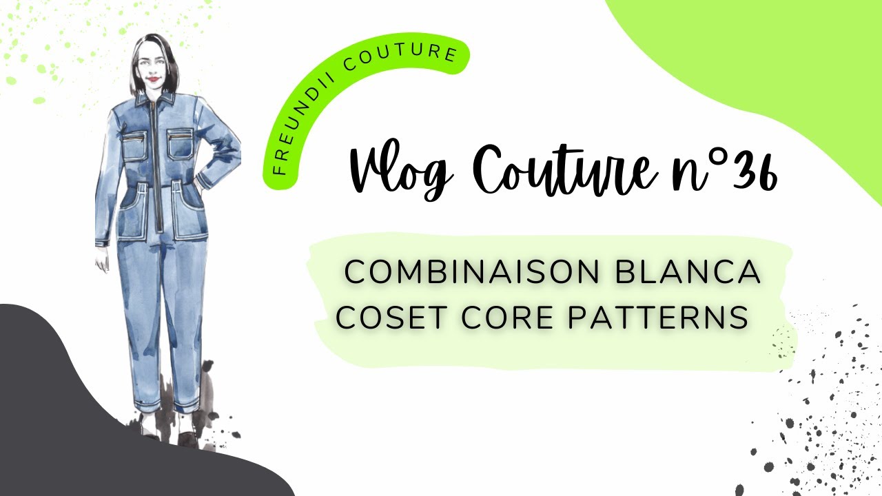 Sewing Vlog #36 Blanca Closet Core Patterns Jumpsuit