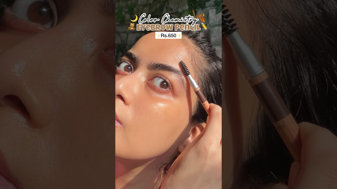 Smoothest Eyebrow pencil & spoolie ever!🤤 ✨Wooden Product😍✨ 