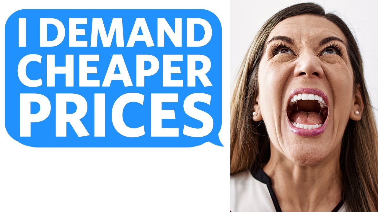 Entitled Karen tries to HAGGLE down the PRICES, but gets SHUTDOWN by my MANAGER - Reddit Podcast